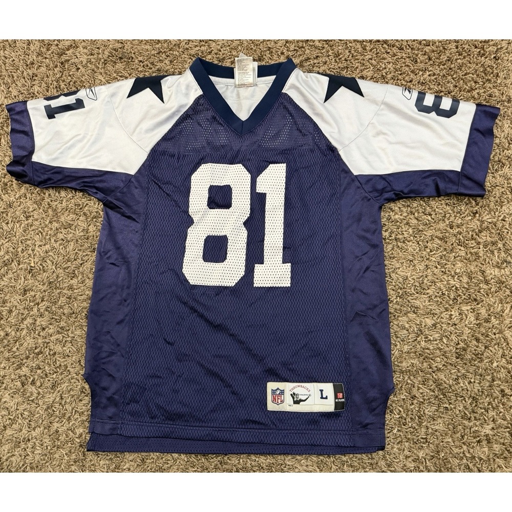 Terrell Owens Dallas Cowboys NFL Reebok Gridiron Classic Jersey Youth L (14-16)